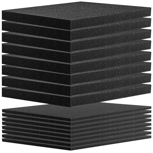LDHHYH Würfelschaumstoff, 8 Stück 300 x 300 x 25mm/8 Stück 300 x 300 x 10mm, Rasterschaumstoff Schwarz, Schaumstoffeinlage Werkzeug LDHHYH Würfelschaumstoff, 8 Stück 300 x 300 x 25mm/8 Stück 300 x 300 x 10mm, Rasterschaumstoff Schwarz, Schaumstoffeinlage Werkzeug von LDHHYH
