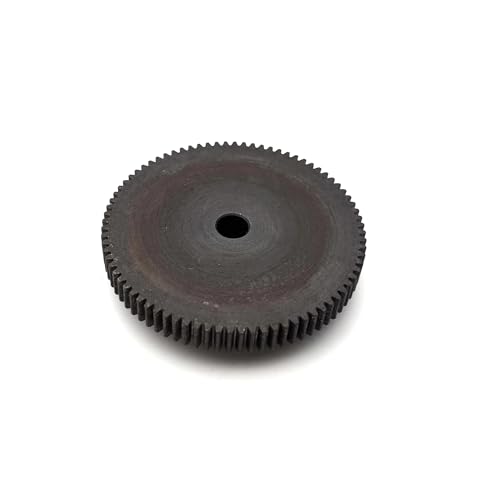 LDHNFBYV 0,8 M Carbon Stahl Stirnrad 60/80/100/120 Zähne 6/8/10/12mm(10mm,80 Teeth Step Gear) von LDHNFBYV
