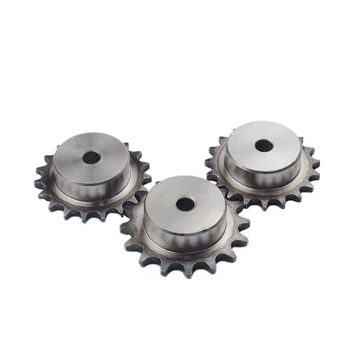 LDHNFBYV 06B Antriebskettenrad, 10–30 Zähne, 45# Stahlzahnradbohrung, 10–16 mm Kettenrad for Maschinenausrüstung – 1 Stück(18 Teeth Bore 10mm) von LDHNFBYV