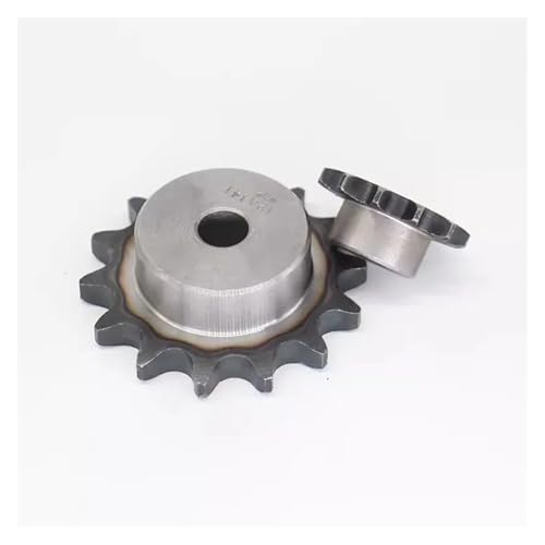 LDHNFBYV 06B Antriebskettenrad, 10–30 Zähne, 45# Stahlzahnradbohrung, 10–16 mm Kettenrad for Maschinenausrüstung – 1 Stück(28 Teeth Bore 12mm) von LDHNFBYV