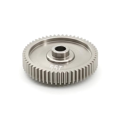 LDHNFBYV 1/10 Metallgetriebe 61T-58T-55T Aluminiumlegierungsgetriebe(55t) von LDHNFBYV