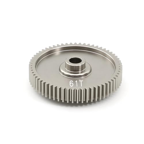 LDHNFBYV 1/10 Metallgetriebe 61T-58T-55T Aluminiumlegierungsgetriebe(61t) von LDHNFBYV