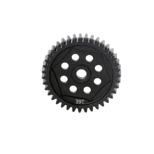 LDHNFBYV 1/10 RC Crawler Auto Harten Stahl Übertragung Stirnradgetriebe 39T 45T Teile Zubehör(39T) von LDHNFBYV