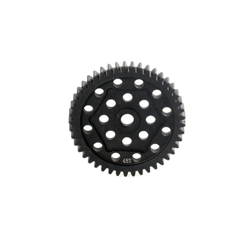 LDHNFBYV 1/10 RC Crawler Auto Harten Stahl Übertragung Stirnradgetriebe 39T 45T Teile Zubehör(45T) von LDHNFBYV