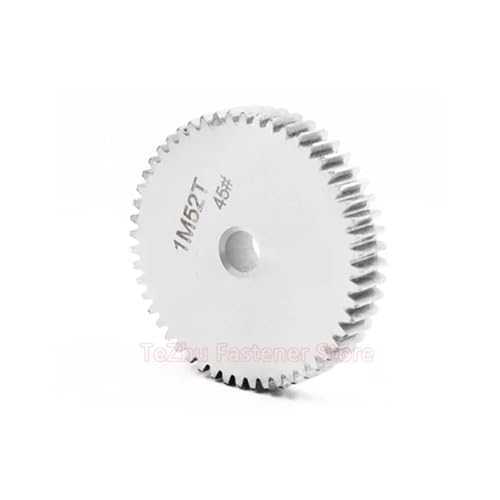 LDHNFBYV 1/10 Stück 1M Stirnradgetriebe 45# Stahl Zylinderrad 1 Modul(1pcs,20 Teeth (OD 22mm)) von LDHNFBYV