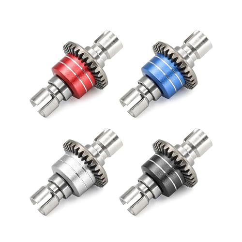 LDHNFBYV 1/14 & 1/16 16420G Stahlscheibengetriebe vorne/hinten Diff(Blue) von LDHNFBYV
