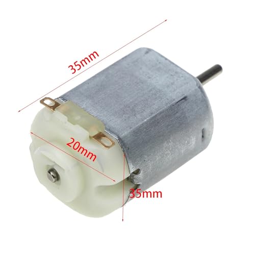 LDHNFBYV 1,5 V-6 V 0,3 A 16000 U/min Mini-Gleichstrommotor Mikro-Gleichstrommotor für(Motor 13Tooth) von LDHNFBYV