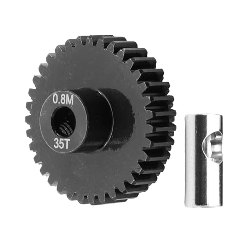 LDHNFBYV 1 PCS Steel Metal Pinion Motor Gear 0.8 Module 32P 5MM Inner Diameter Motor Gear Motor Gear 13-35T Suitable for 1/10 Diagonal(1PCS 15T) von LDHNFBYV
