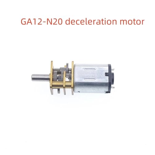 LDHNFBYV 1 STÜCKE GA12-N20 Getriebemotor, 3V6V12V Miniatur-DC-Getriebemotor(100rpm,6V) von LDHNFBYV