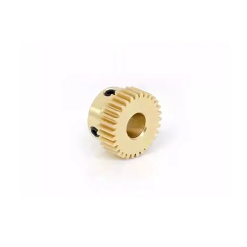 LDHNFBYV 1 Stück 0,5 M 46T-60T Stirnrad Messing Ritzel(14mm,50 Teeth) von LDHNFBYV