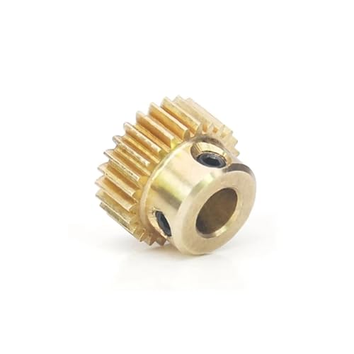 LDHNFBYV 1 Stück 0,5 M 46T-60T Stirnrad Messing Ritzel(4mm,50 Teeth) von LDHNFBYV