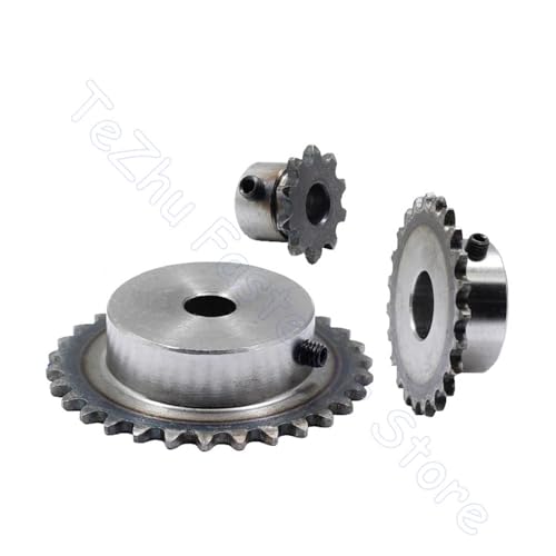 LDHNFBYV 1 Stück 25–40 Zähne 04C Kettenrad 45# Stahl 8 mm–15 mm(14mm,37 Teeth) von LDHNFBYV