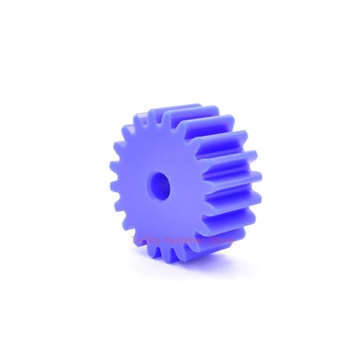 LDHNFBYV 1 Stück 54T-100T 1,5M blaues Nylon-Stirnrad 54 55 56 58 60 62 64 65 66 68 70 72 75 80 90 100(100 Teeth(Bore 10mm)) von LDHNFBYV