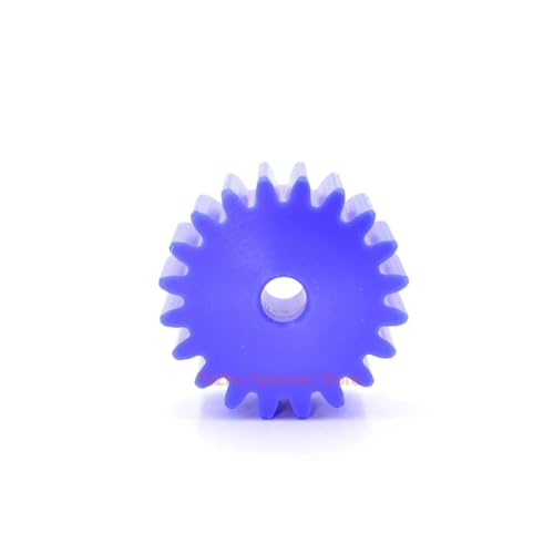 LDHNFBYV 1 Stück 54T-100T 1,5M blaues Nylon-Stirnrad 54 55 56 58 60 62 64 65 66 68 70 72 75 80 90 100(62 Teeth (Bore 10mm)) von LDHNFBYV