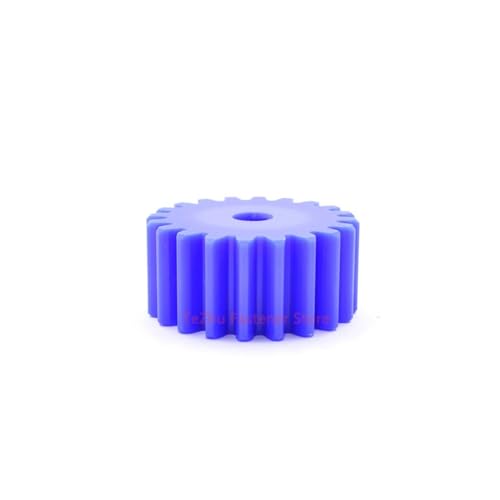 LDHNFBYV 1 Stück 54T-100T 1,5M blaues Nylon-Stirnrad 54 55 56 58 60 62 64 65 66 68 70 72 75 80 90 100(65 Teeth (Bore 10mm)) von LDHNFBYV