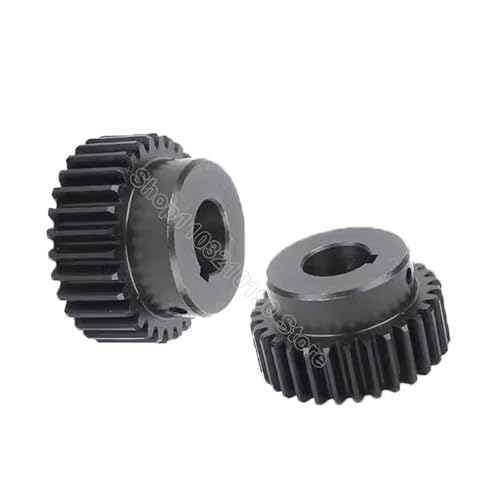 LDHNFBYV 1 Stück Zähne Stirnrad Ritzel mit Passfedernut Loch Modell 1(18mm (6x2.8mm),42 Teeth) von LDHNFBYV