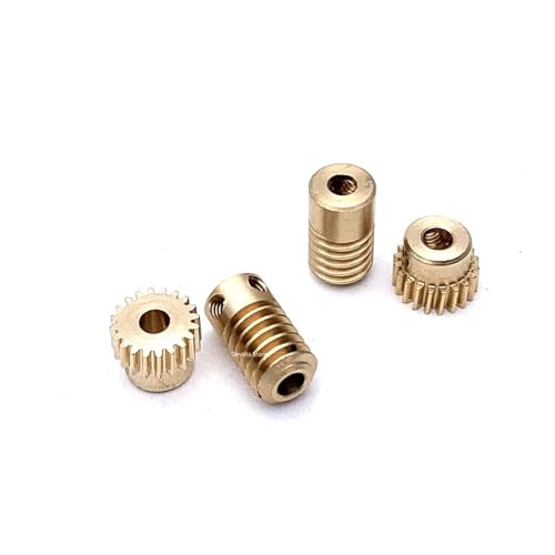 LDHNFBYV 1:20 Turbine 0,4M 20T 3mm Messing Zahnrad 90-Grad(None Step Set) von LDHNFBYV