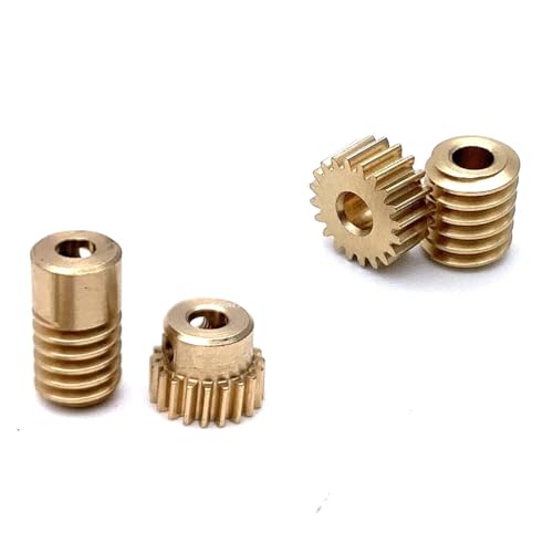 LDHNFBYV 1:20 Turbine 0,4M 20T 3mm Messing Zahnrad 90-Grad(with Step Set) von LDHNFBYV