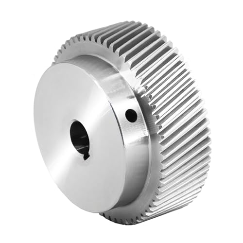 LDHNFBYV 1.25Mod 1,25 M 20T 25T 30T 40T 60T Linkshänder Schrägverzahntes Zahnrad mit 14mm 19mm 20mm 22mm 25mm Welleninnenloch for CNC M1.25 Rack(22mm(6mm Keyway),20 Teeth) von LDHNFBYV