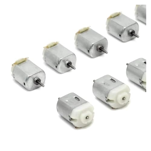 LDHNFBYV 10 Stücke 130 Micro DC Motor 3 V-6 V 8000 RPM Miniatur elektromotor Vier-Rad Motor kleine LDHNFBYV 10 Stücke 130 Micro DC Motor 3 V-6 V 8000 RPM Miniatur elektromotor Vier-Rad Motor kleine von LDHNFBYV