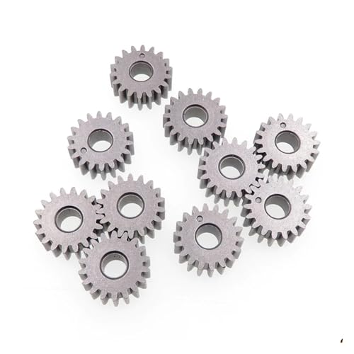 LDHNFBYV 10 stücke Getriebe Metall Zahnräder 18T Zähne Modul 0,6 Metall Getriebe von LDHNFBYV
