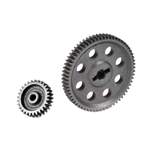LDHNFBYV 11184 Metall-Differential-Hauptzahnrad 64T 11181 Motorritzel 21T Truck(2664T) von LDHNFBYV