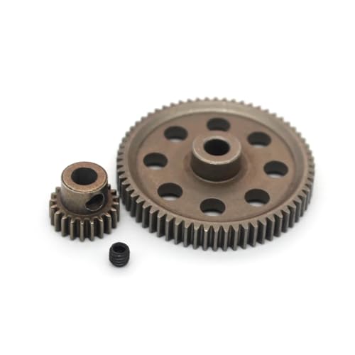 LDHNFBYV 1184 gehärtetes 64T-Untersetzungsgetriebe 94111 Motor 17T-29T (3,175 MM) Stahlzahn 0,6 Matrize(26T-64T) von LDHNFBYV