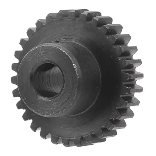 LDHNFBYV 15/20/24/30 Zähne Stirnrad Stahl Messing Rollenkette Platte kleines Kettenrad 6mm(Brass,24 Teeth) von LDHNFBYV