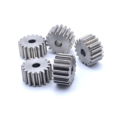 LDHNFBYV 1M 10-25 Zähne 5MM Edelstahl Stirnrad(1 Piece- 10mm,18 Teeth) von LDHNFBYV