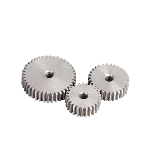 LDHNFBYV 1M Stirnradgetriebe 27T/28T/29T/30T/31T/32T/33T/34T/35T/36T/37T/38T/39T/40T/41T 45# Kohlenstoffstahl, Dicke 10 mm(1M 33T -1pcs) von LDHNFBYV