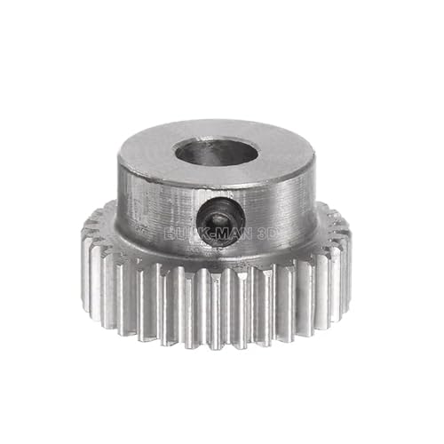 LDHNFBYV 1Pcs Bulk-Man 3D Mod 1.0 Getriebe Ritzel 6,35mm Bohrung 16/20/32/40 Zähne Motor für(20 Teeth) von LDHNFBYV