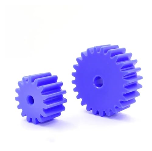 LDHNFBYV 1Pcs Prozess Loch 6mm/8mm Mod 1,5 28T-52T Blau Nylon Stirnrad 1,5 M Kunststoff Motor Ritzel(50 Teeth-Hole 8mm) von LDHNFBYV