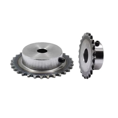 LDHNFBYV 1pc 04C Kettenrad 24 Innen 25HSteel Kettenrad Tisch Rad Fertig Loch Kettenrad Schraube Loch(12mm,8pcs 24 Teeth) von LDHNFBYV