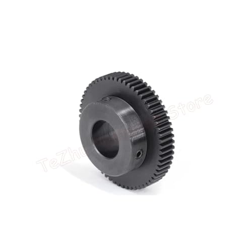 LDHNFBYV 1pc 60 Zähne 1M Stirnradgetriebe 1 Modul 60T 45# Stahl Motor Getriebe(12mm) von LDHNFBYV