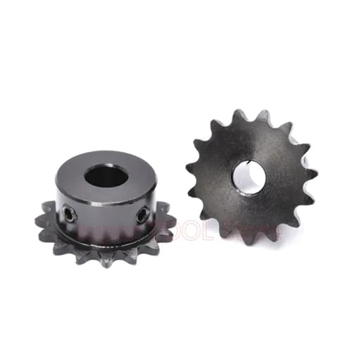 LDHNFBYV 1pc 9-30 Zähne 04C Industrielle Kettenrad Präzision 45# Stahl Schwärzen Kette Getriebe(16mm,21 Teeth (1pc)) von LDHNFBYV