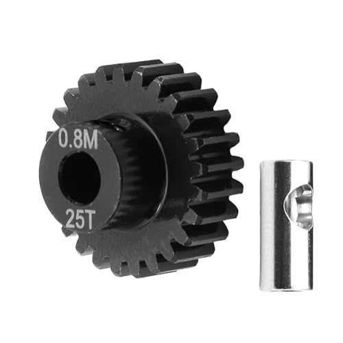 LDHNFBYV 1pc Stahl Metall 0,8 Modul 32p 5mm Innendurchmesser Motor Getriebe Motor Getriebe 13-21t Geeignet for 1/10(1pc 25T) von LDHNFBYV