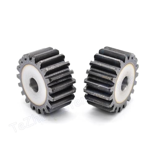 LDHNFBYV 1pc Stirnradgetriebe 3M 15T-30T Metallgetriebe Getriebe 45# Stahl 3 Modul(3M - 23Teeth) von LDHNFBYV