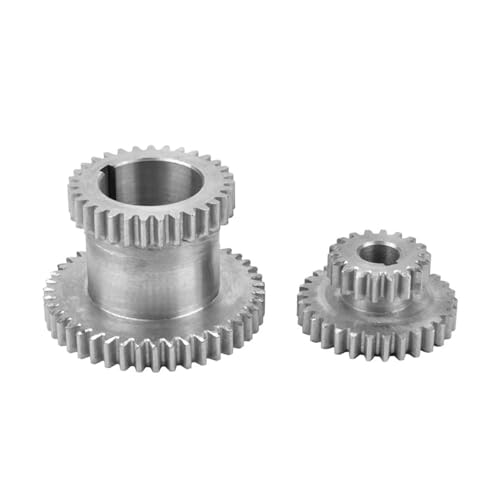 LDHNFBYV 2 stücke High & Low Metall Übertragung Geschwindigkeit Getriebe XJ9512 Mini Mühle Bohrer Hauptwelle duplizieren doppel Getriebe von LDHNFBYV