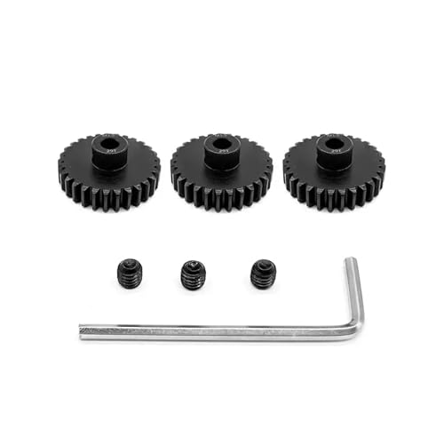 LDHNFBYV 3 STÜCKE Motorgetriebe M1.5 8mm 11T 12T 13T 14T 15T 16T 17T 18T 19T 20T 21T 22T 23T 24T 25T for 1/6 1/5 Auto(3pcs 29T) von LDHNFBYV