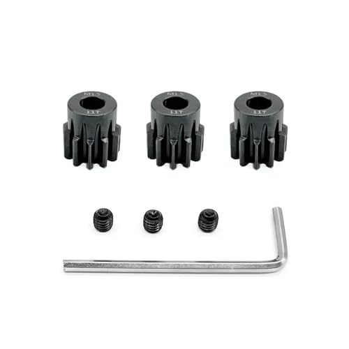 LDHNFBYV 3 STÜCKE Motorgetriebe M1.5 8mm 11T 12T 13T 14T 15T 16T 17T 18T 19T 20T 21T 22T 23T 24T 25T for 1/6 1/5 Auto(3pcs 30T) von LDHNFBYV