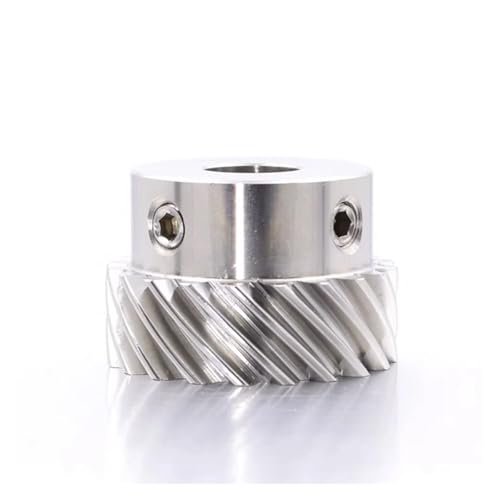 LDHNFBYV 304 Edelstahl-Stirnradgetriebe 1M 13/15/20 Zähne 45 Grad versetzte Welle Stirnradgetriebe(10mm-Keyway 4mm,1 Piece 13 Teeth) von LDHNFBYV