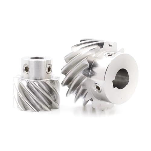 LDHNFBYV 304 Edelstahl-Stirnradgetriebe 1M 13/15/20 Zähne 45 Grad versetzte Welle Stirnradgetriebe(6mm,1 Piece 20 Teeth) von LDHNFBYV