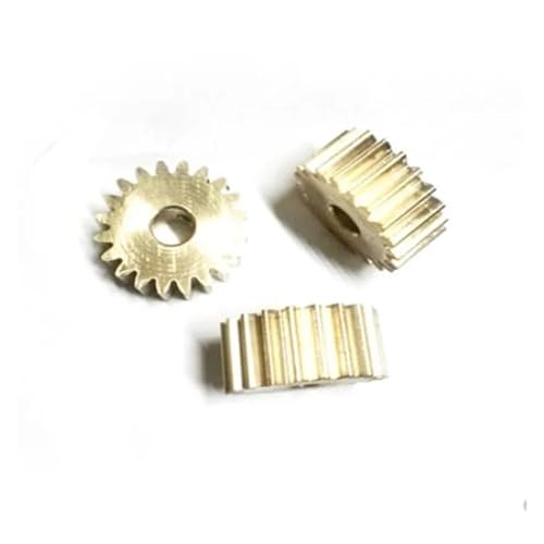 LDHNFBYV 5 Teile/los 0,5 M 8T 9T 10T 11T 12T 13T 14T 15T 16T 17T 18T 19T Zähne Messing(2mm,14 Teeth) von LDHNFBYV