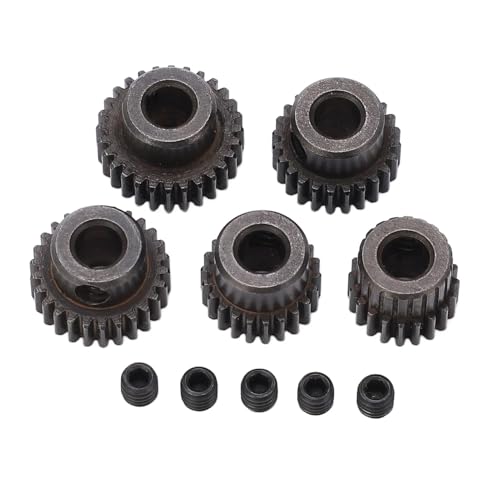 LDHNFBYV 5 stücke Getriebe 5mm Welle Loch 20T 22T 24T 26T 28T Ritzel 1/10 von LDHNFBYV