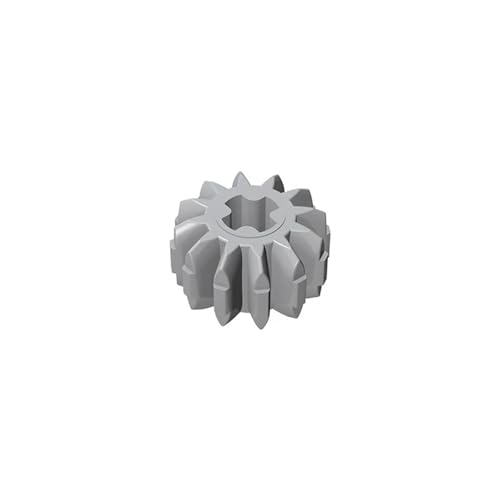 LDHNFBYV 50 stücke 32270 Getriebe 12 Zahn Doppel Bevel Ziegel Sammlungen(Light Gray) von LDHNFBYV
