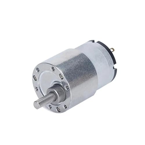 LDHNFBYV 6 V/12 V/24 V Miniaturgetriebe, Mikro-Untersetzungsgetriebemotor, 7–960 U/min, JGB37–520(107,24V) von LDHNFBYV