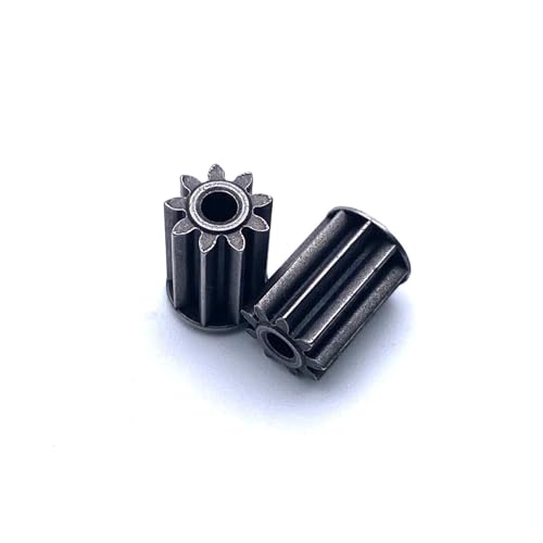 LDHNFBYV 9,3 MM Durchmesser Metallgetriebe 0,8 M 9T 3MM Teile 2pc von LDHNFBYV