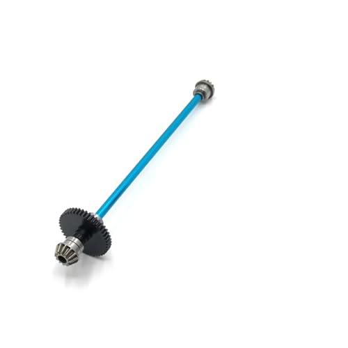 LDHNFBYV Center Drive Shaft Assembly Stahl Reduktionsgetriebe 27T Motor Getriebe 1/14 RC Auto Upgrade Teile(Blue) von LDHNFBYV