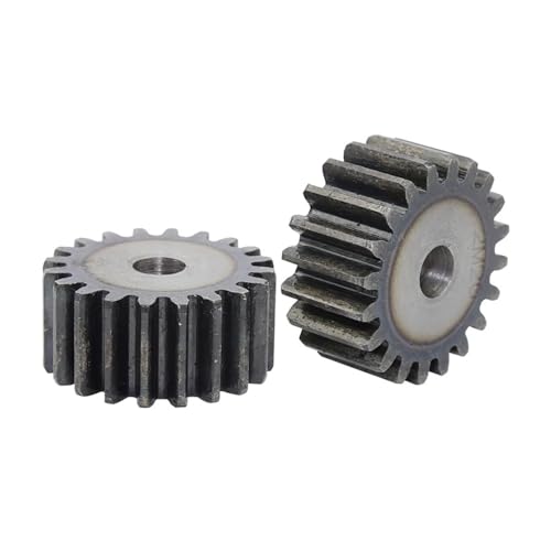 LDHNFBYV Flaches Zahnrad 2M15T, Zähne Außendurchmesser 34 mm, Bohrung 10 mm, kohlenstoffarmer Stahl, Zahnradzahndicke 20 mm von LDHNFBYV