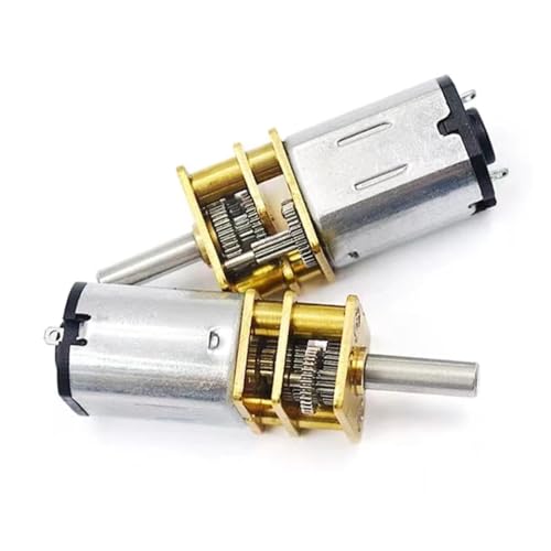 LDHNFBYV GA12-N20 DC 3V 6V 12V Micro Metall Getriebemotor Zahnrad Getriebemotor(200RPM_3V) von LDHNFBYV